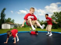 Польза прыжков на батуте для детей